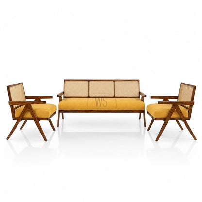 The Resture Sofa Set 3+1+1 | Teak Wood