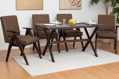 The Century Live Edge Dining Table | Acacia Wood | Provincial Teak Finish