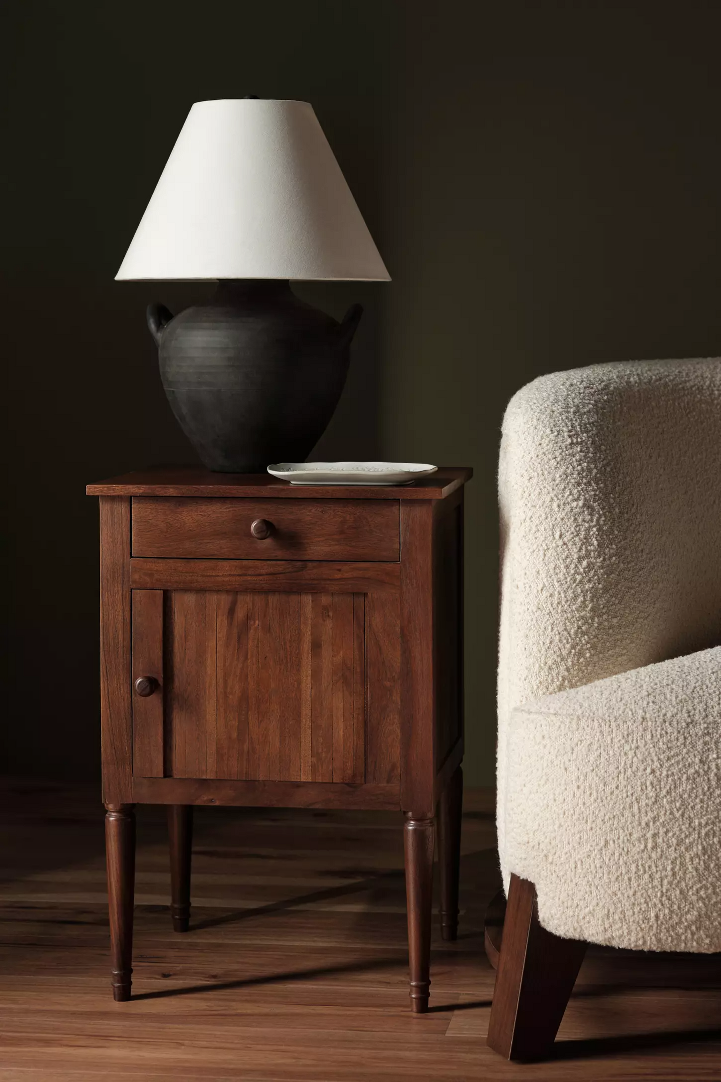 The Walden Bed Side Table | Mango Wood