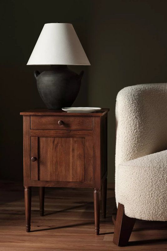 The Walden Bed Side Table | Mango Wood