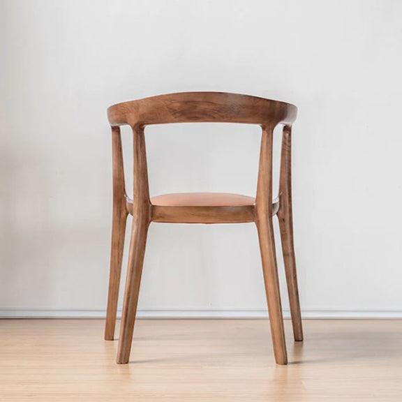 Solace Minimalist Armchair | Teak Wood | Natural Finish