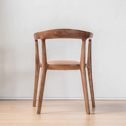 Solace Minimalist Armchair | Teak Wood | Natural Finish