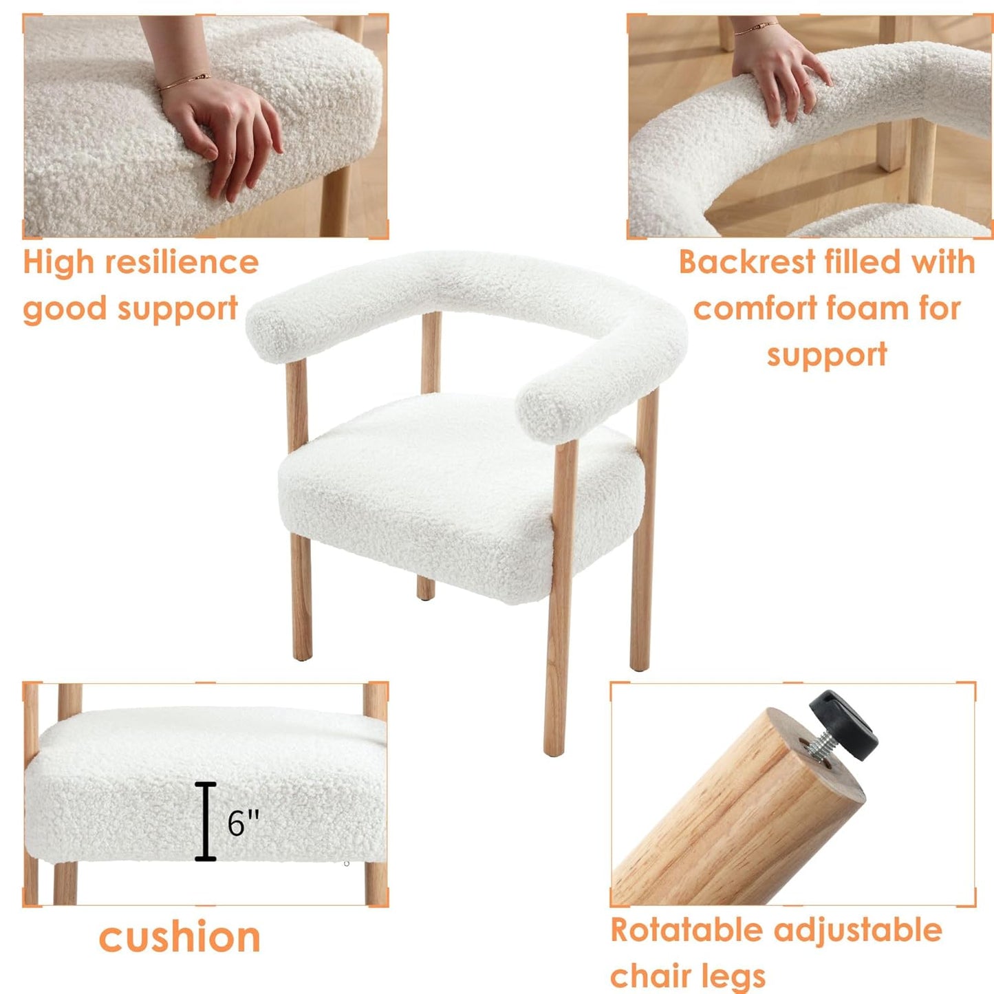 Aalekh Dining Chair | Teak Wood
