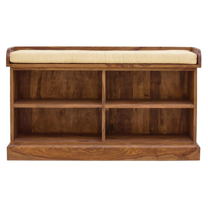 Countryside Shoe Rack | Sheesham Wood | Honey Finish