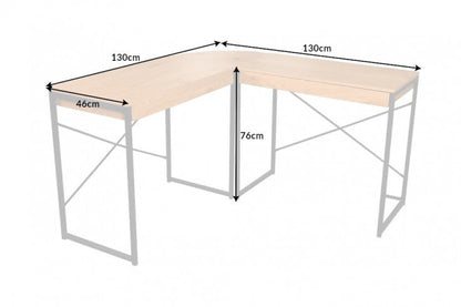 Madura Corner Desk Study And Work Table | Acacia Wood