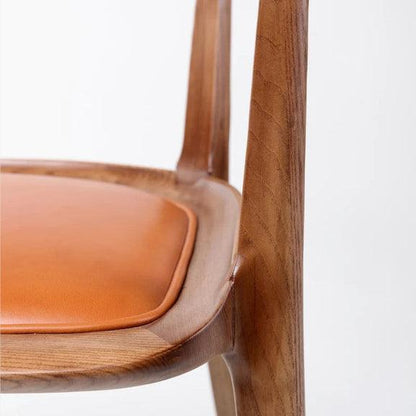 Solace Minimalist Armchair | Teak Wood | Natural Finish