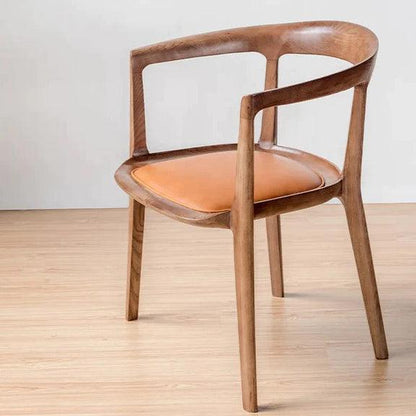 Solace Minimalist Armchair | Teak Wood | Natural Finish