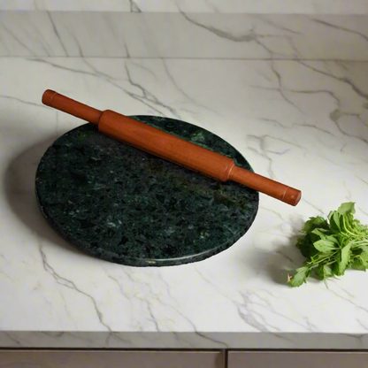 Marble Chakla Kitchen Accessories