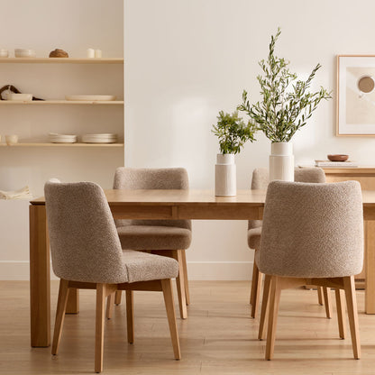 Meghna Dining Chair | Oak Wood