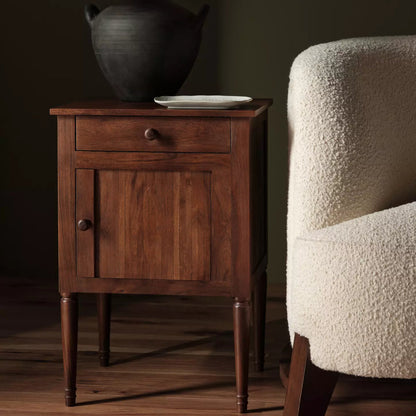 The Walden Bed Side Table | Mango Wood
