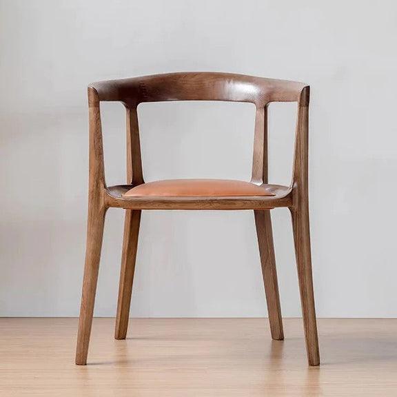 Solace Minimalist Armchair | Teak Wood | Natural Finish