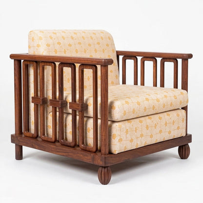 Manjush Arm Chair | Premium Sheesham Wood