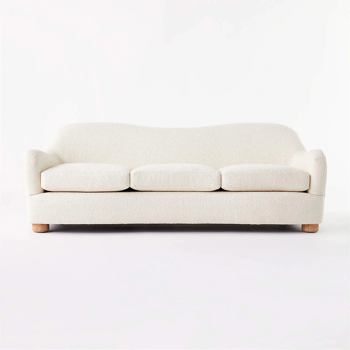 The Stratus Three Seater Sofa | Boucle Fabric