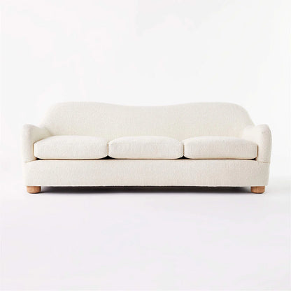 The Stratus Three Seater Sofa | Boucle Fabric