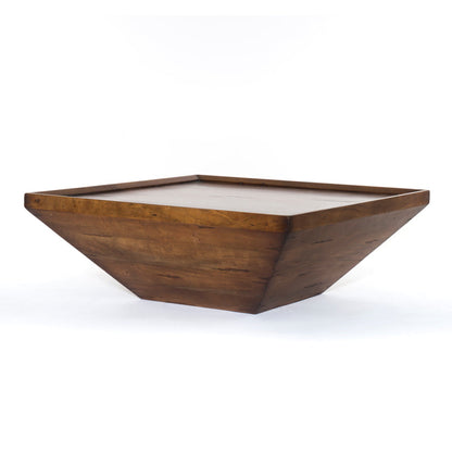 Veil Center Coffee Table | Old Wood