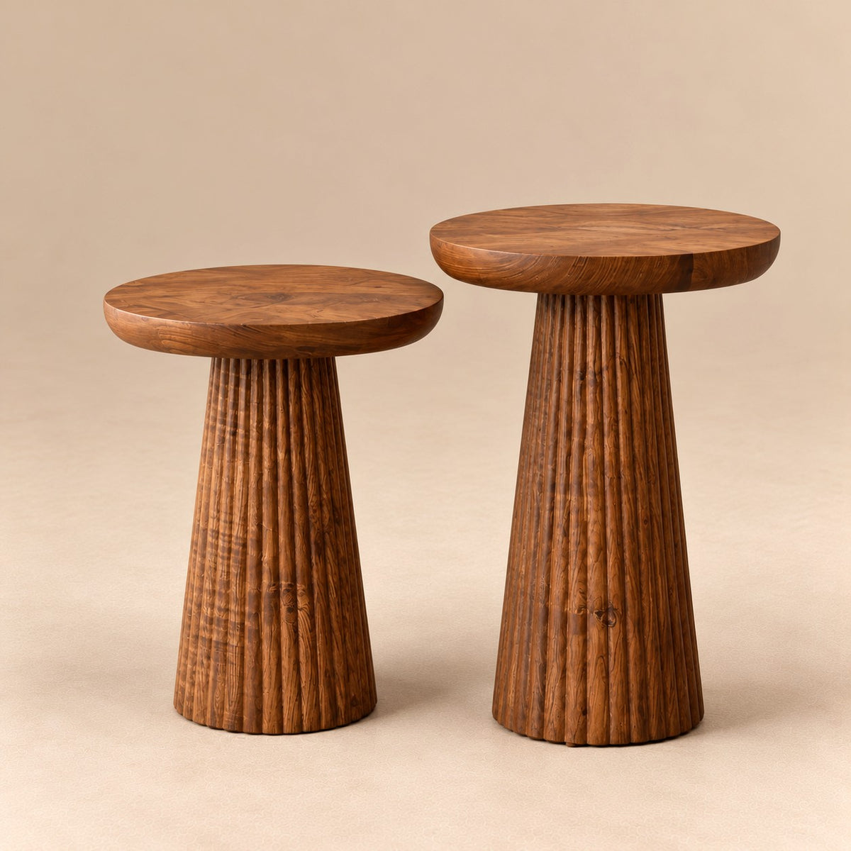 Norwyn Side Tables | Oak Wood