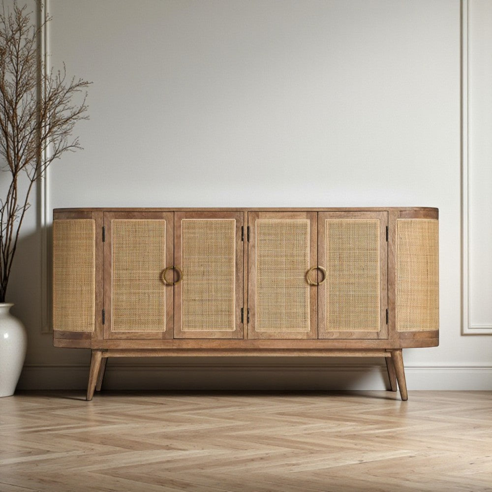 The Carvesta Wide Sideboard  | Mango Wood
