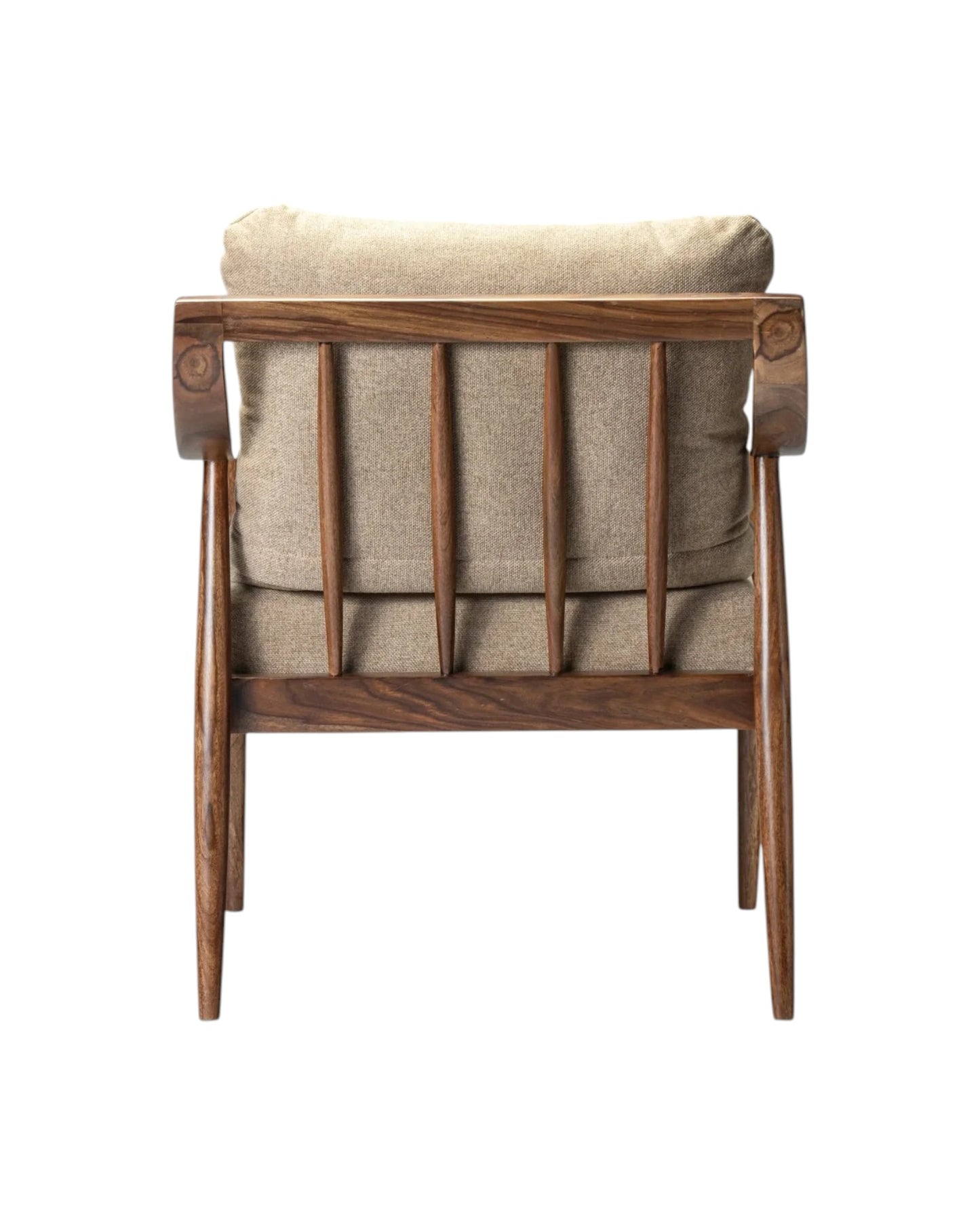 The Repose Wooden Arm chair | Premium Sheesham Wood