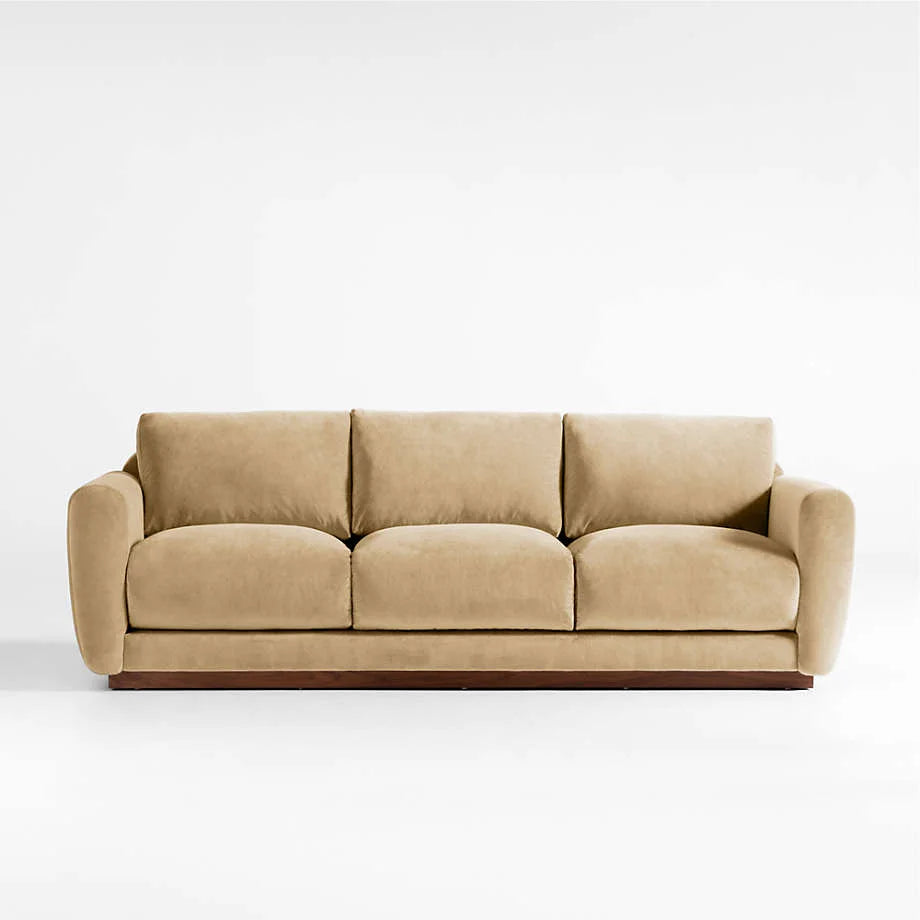 The Calder Three Seater Sofa | Sheesham Wood