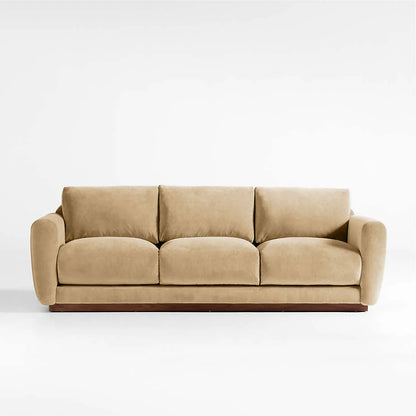 The Calder Three Seater Sofa | Sheesham Wood