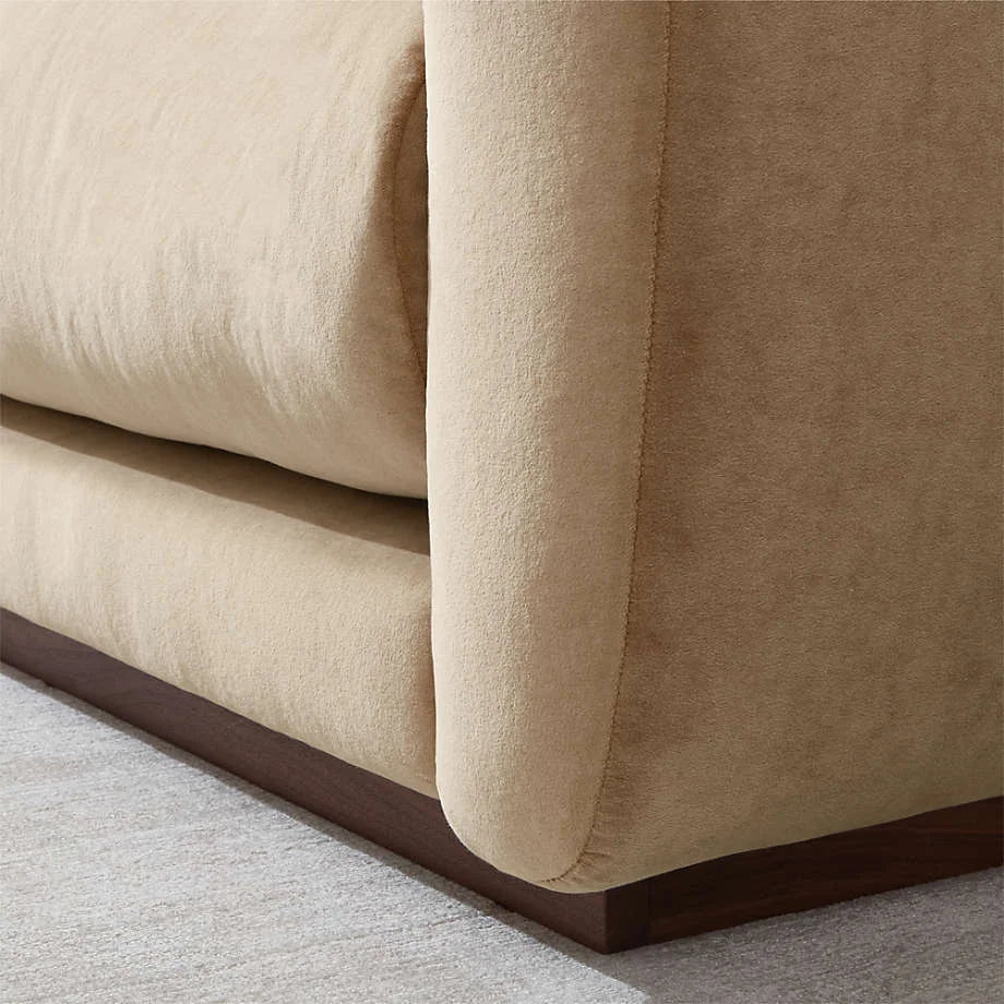 The Calder Three Seater Sofa | Sheesham Wood