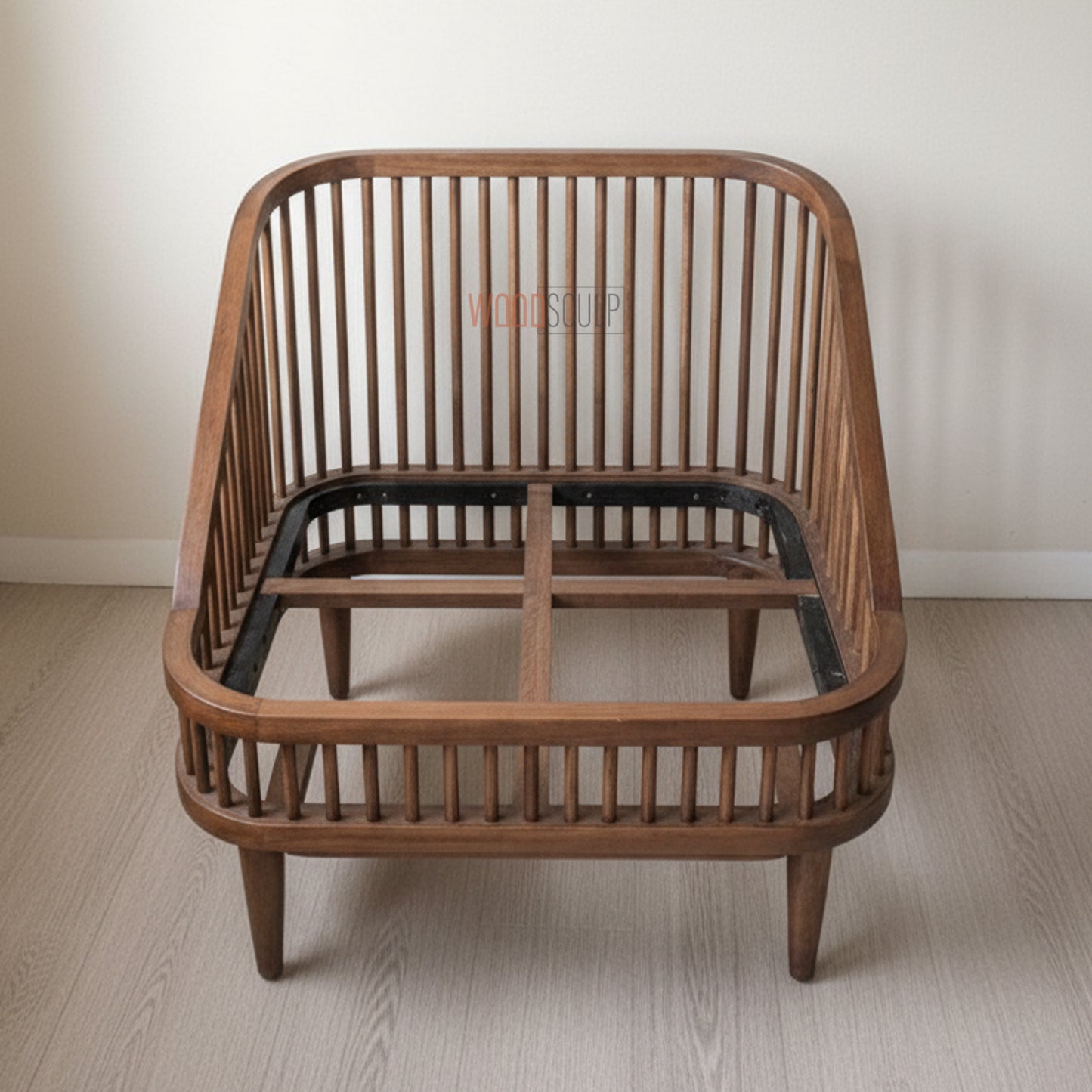 Berlin Premium Rattan And Wood Sofa Set | Premium Teak Wood