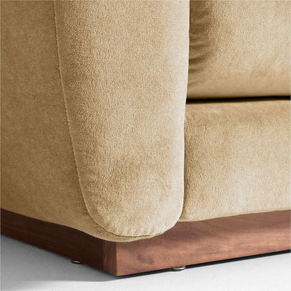 The Calder Three Seater Sofa | Sheesham Wood