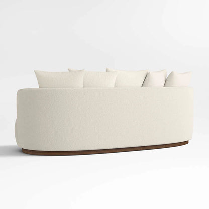 The Solace Three Seater Sofa | Boucle Fabric