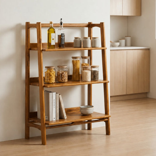 Snoovia Bookshelf | Teak Wood