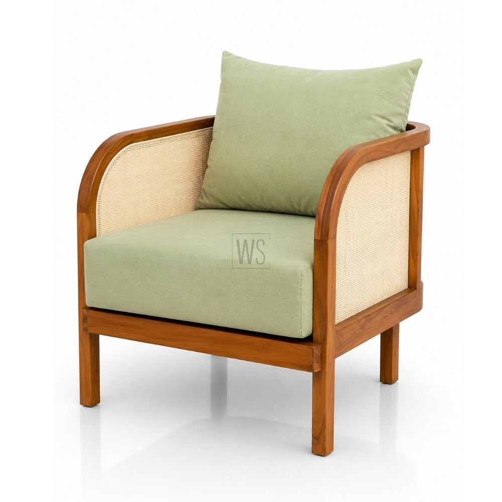 The Mehnok Sofa Set 3+1+1 | Teak Wood