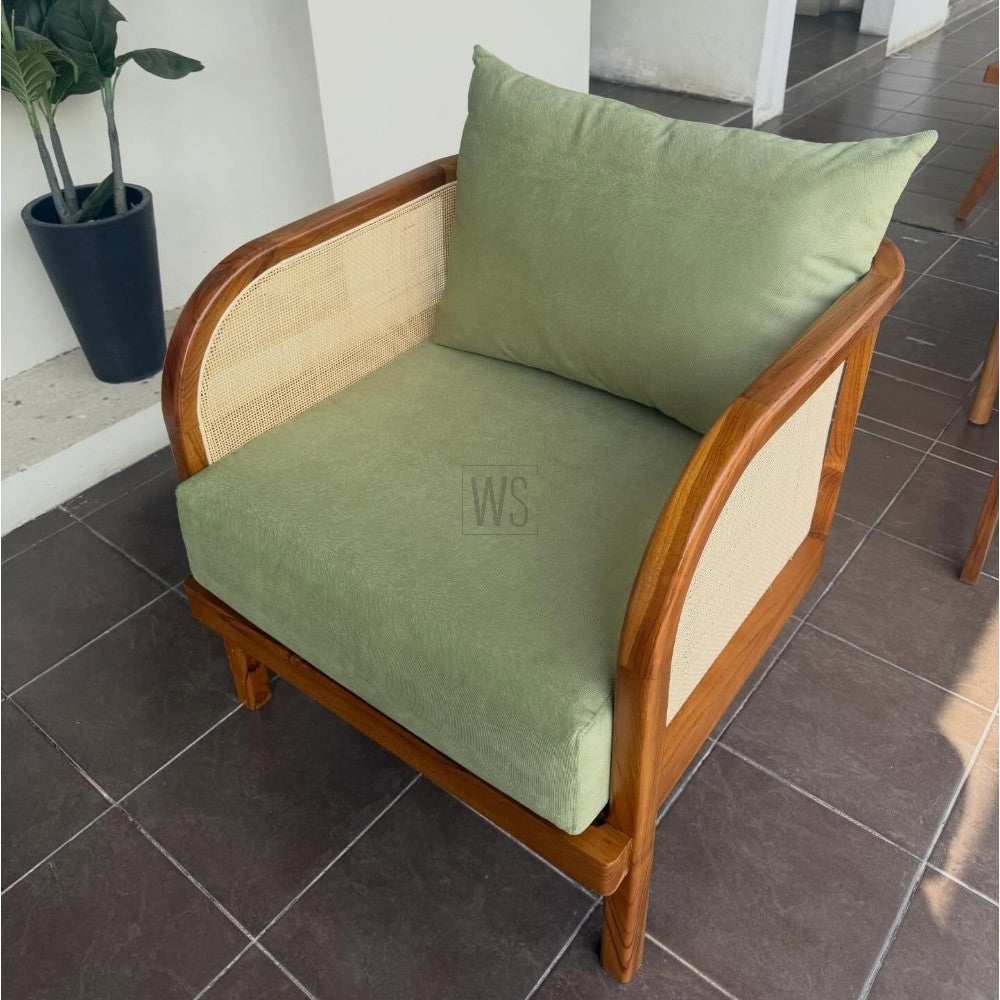 The Mehnok Sofa Set 3+1+1 | Teak Wood