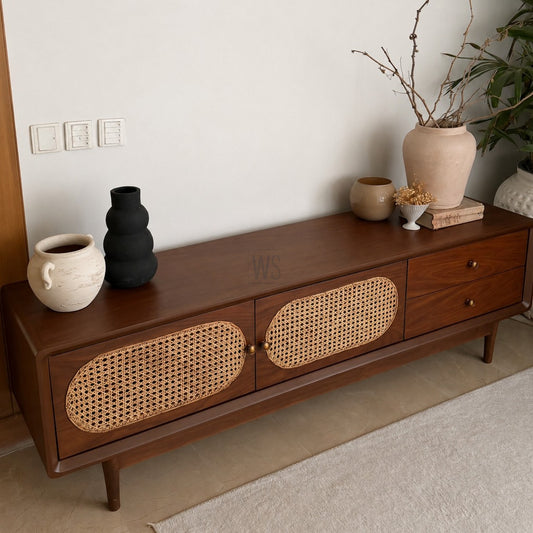 The Vantara Tv Media Cabinet | Teak Wood