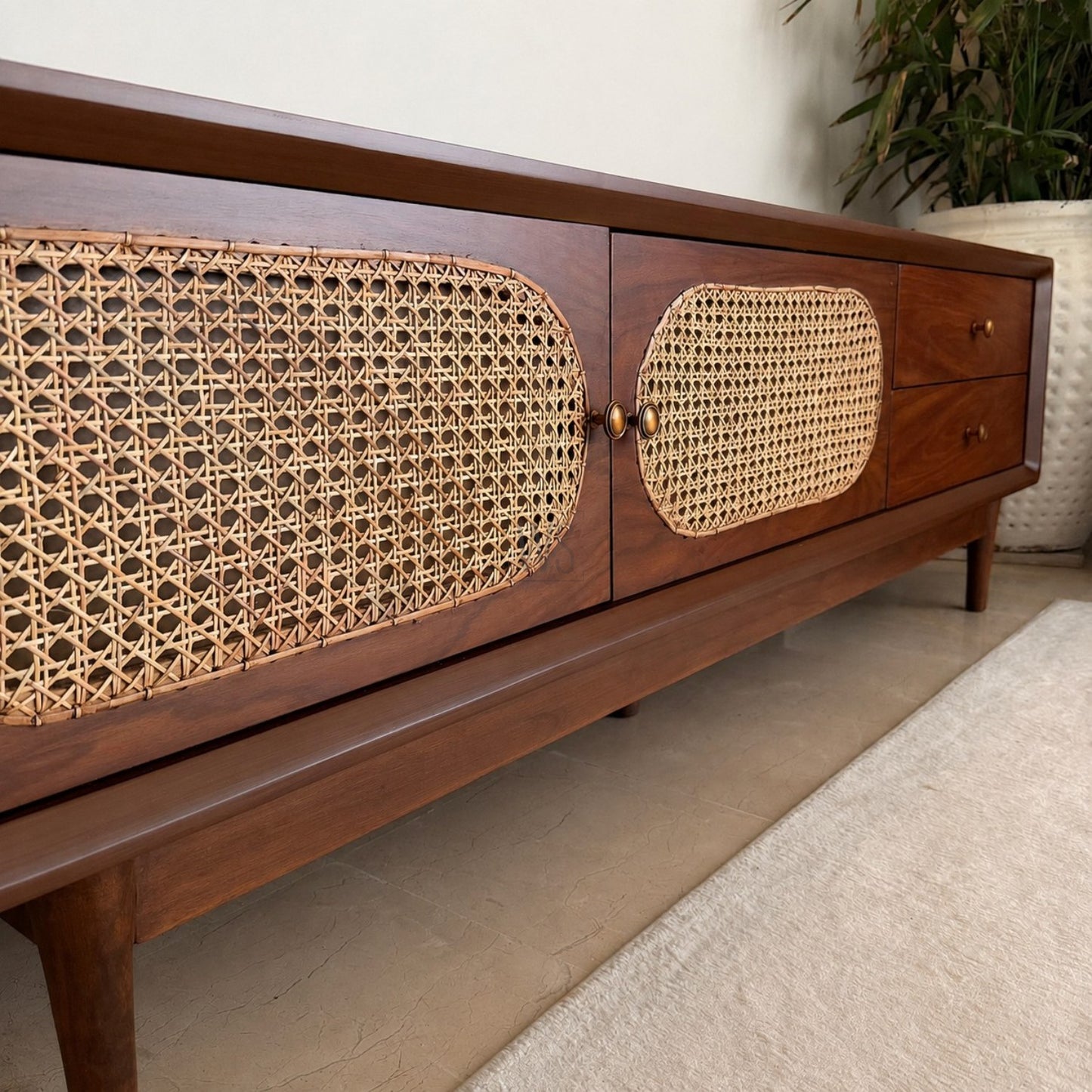 The Vantara Tv Media Cabinet | Teak Wood