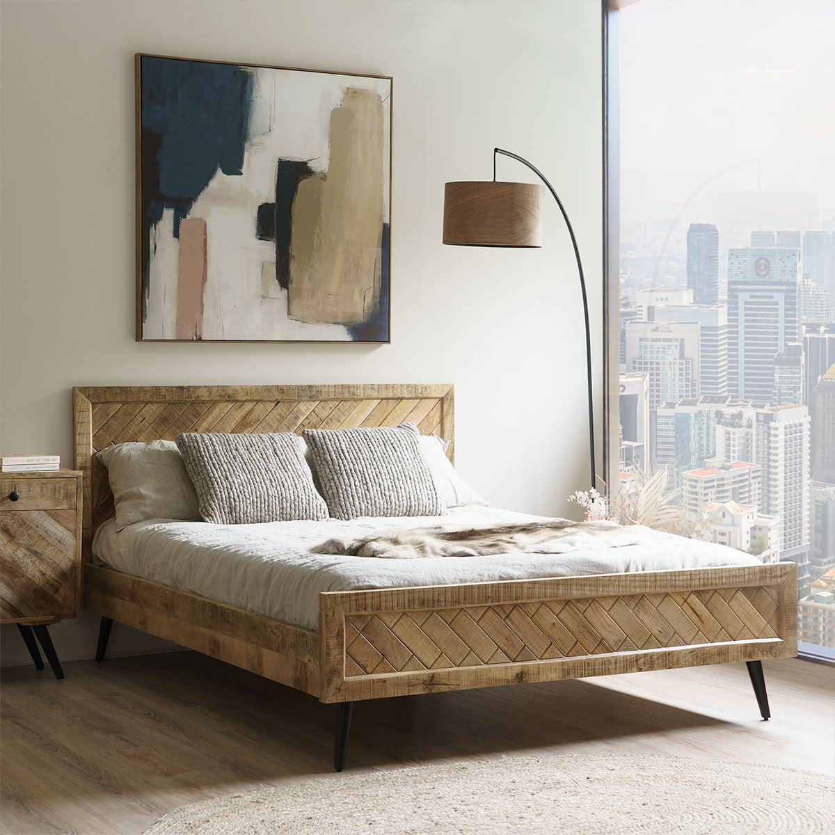 Orchard Platform Bed | Mango Wood