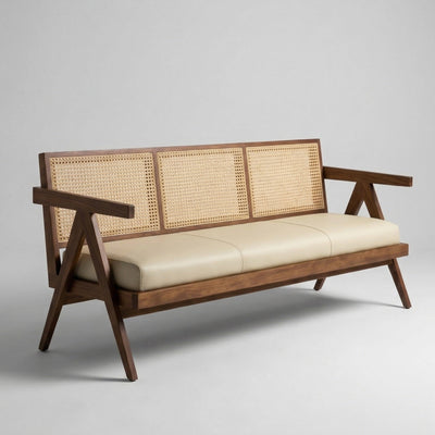 Zephyr 3 Seater Sofa | Premium Teak Wood
