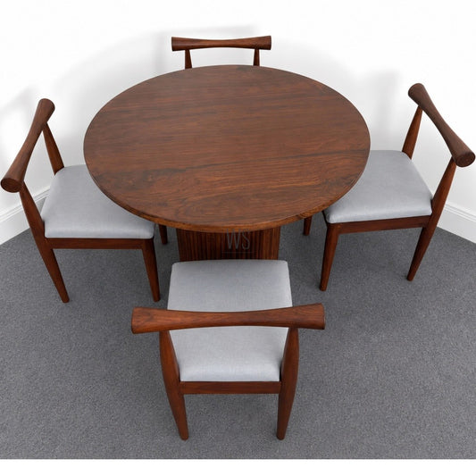 Vistara 4 Seater Dining Set | Sheesham Wood