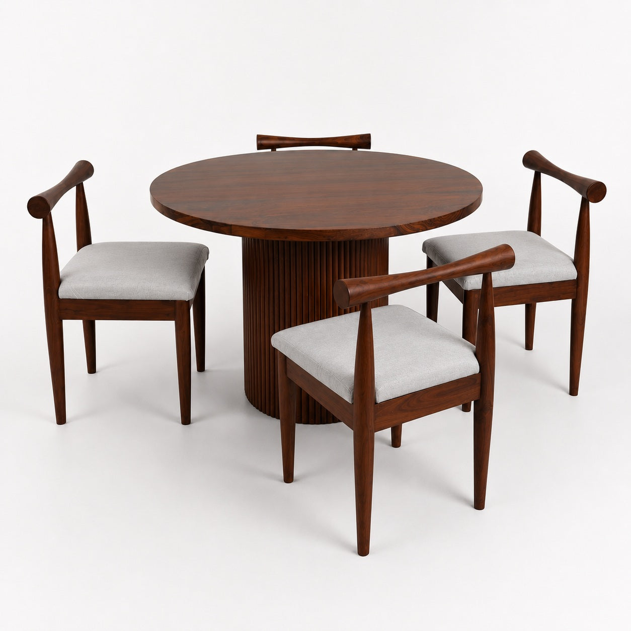 Vistara 4 Seater Dining Set | Sheesham Wood