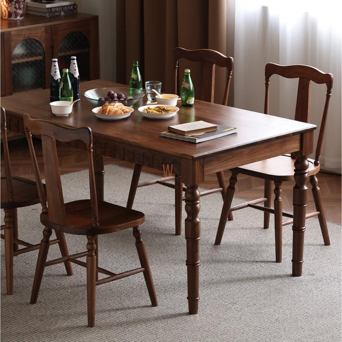 Vyoma Teak Wood Dining Table