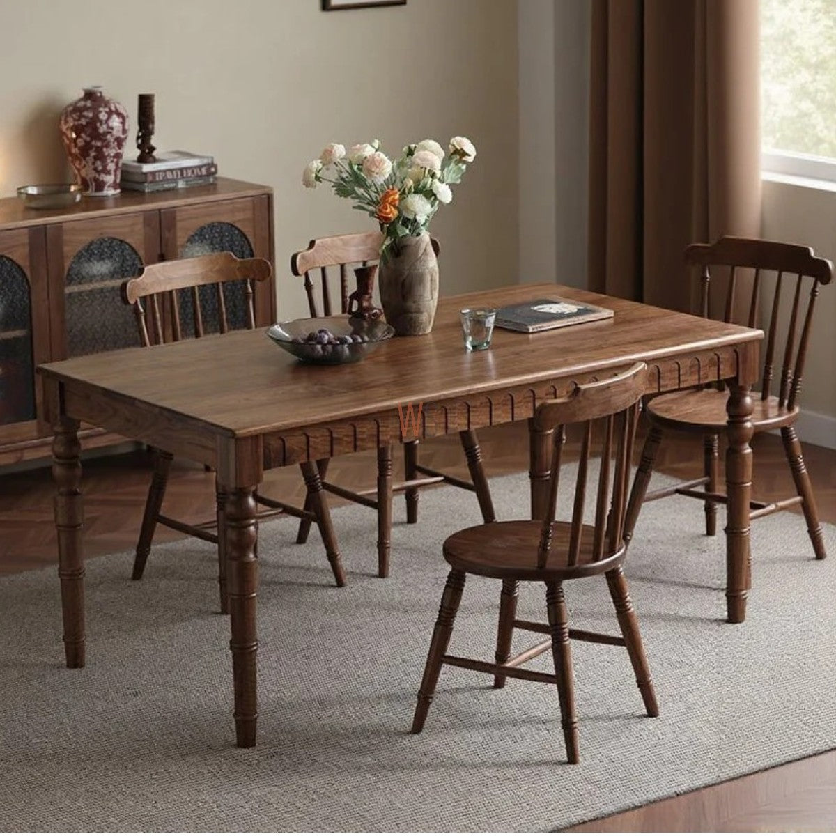 Vyoma Teak Wood Dining Table
