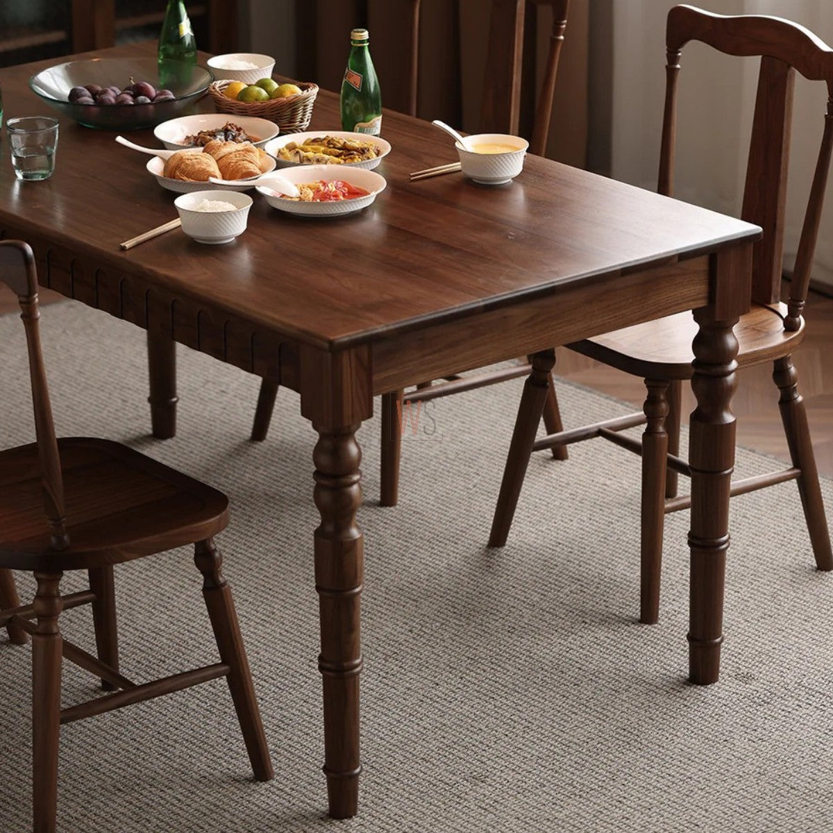 Vyoma Teak Wood Dining Table