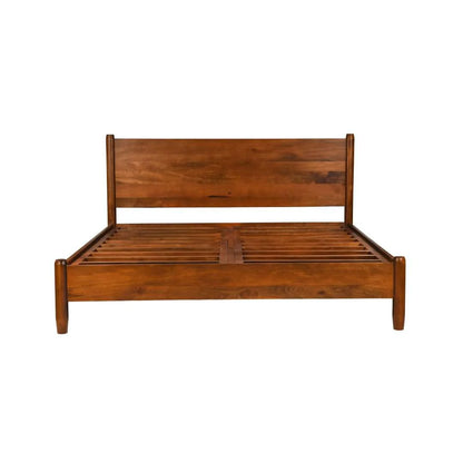 Arden Platform Bed | Premium Mango Wood | Provincial Teak Finish