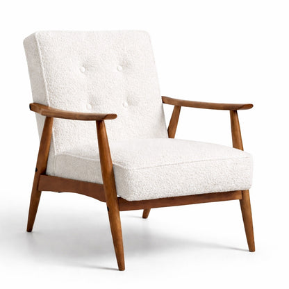 The Halcyon Mid-Century Modern Arm Chair | Teak Wood