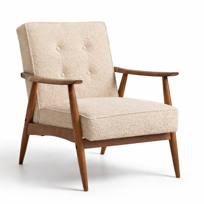 The Halcyon Mid-Century Modern Arm Chair | Teak Wood