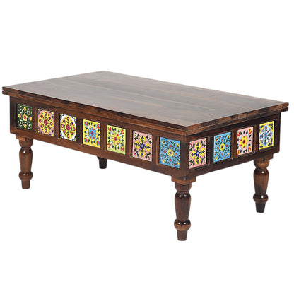 Rang Mahal Storage Center Coffee Table |  Sheesham Wood