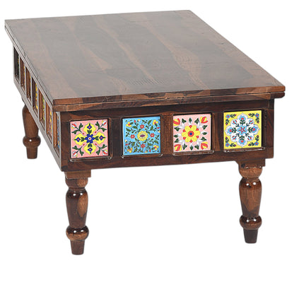 Rang Mahal Storage Center Coffee Table |  Sheesham Wood