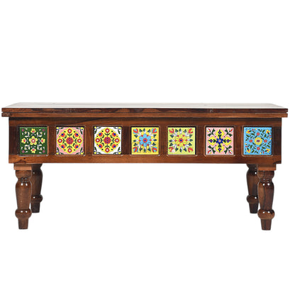 Rang Mahal Storage Center Coffee Table |  Sheesham Wood