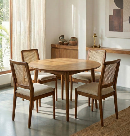 Quillix Dining Chair | Teak Wood