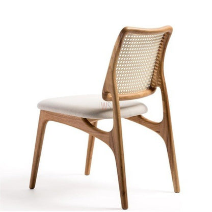 Lattice Dining Chair | Acacia Wood
