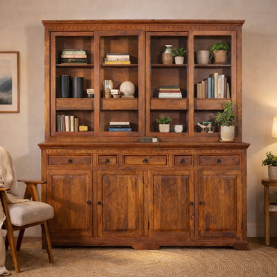Heritage Storage & Display Cabinet | Acacia Wood
