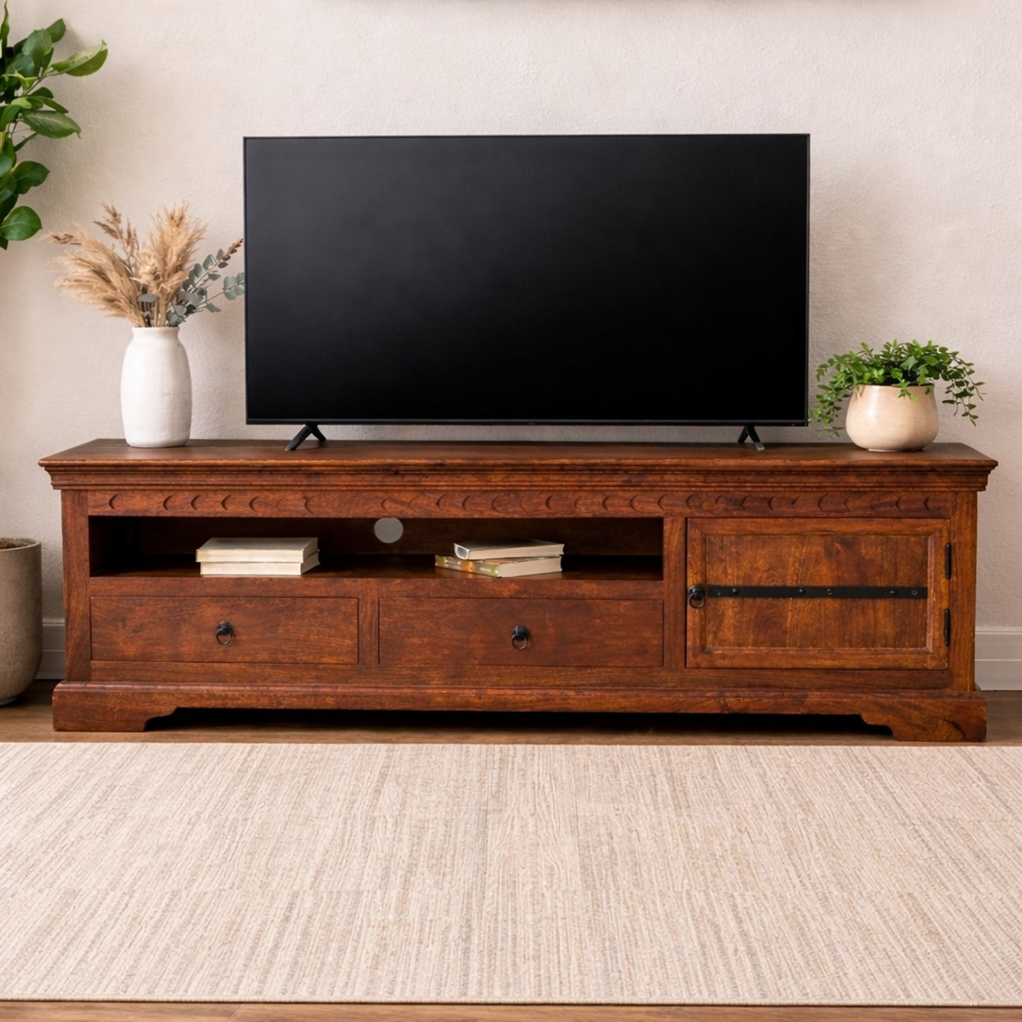 Heritage Tv Unit | Acacia Wood